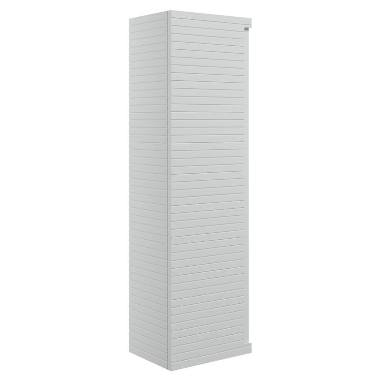 Kanto 350mm (W) x 1200mm (H) x 270mm (D) Wall Hung 1 Door Tall Unit - Matt Mineral Grey